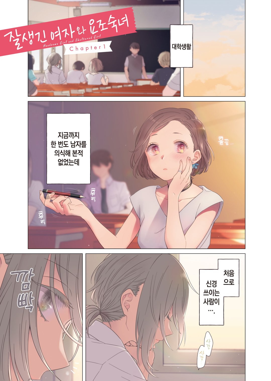잘생긴 여자와 요조숙녀 미리보기-0