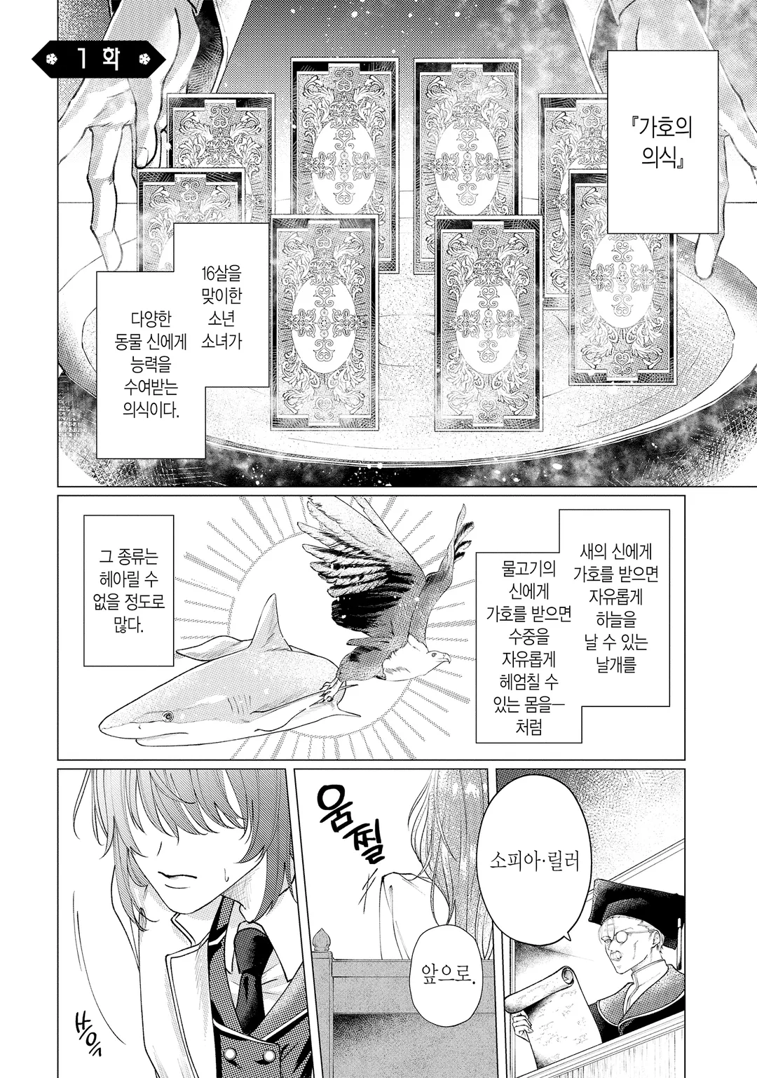 고릴라 신의 가호를 받은 영애는 왕립기사단의 사랑을 받는다