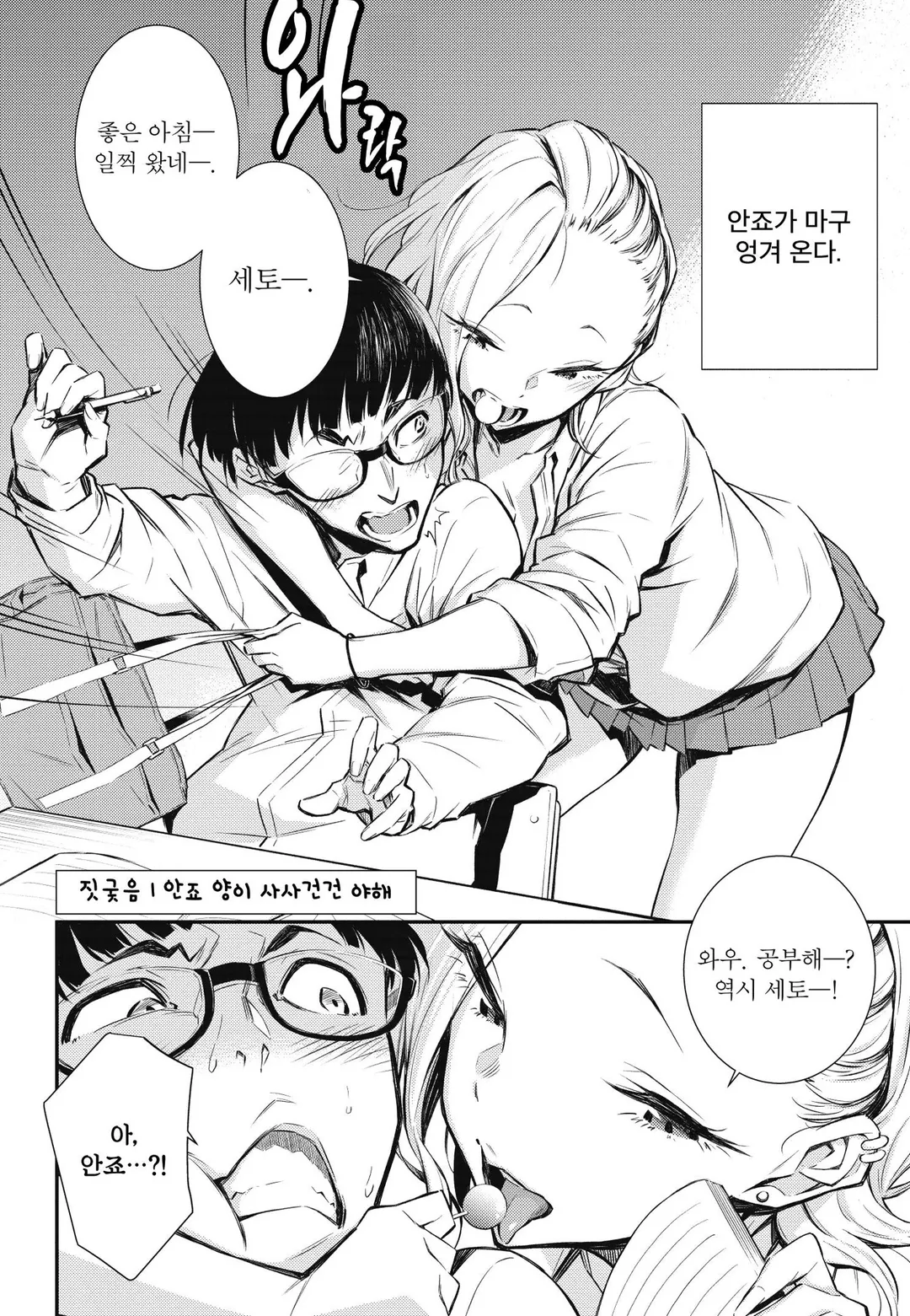 짓궂은 안죠 양