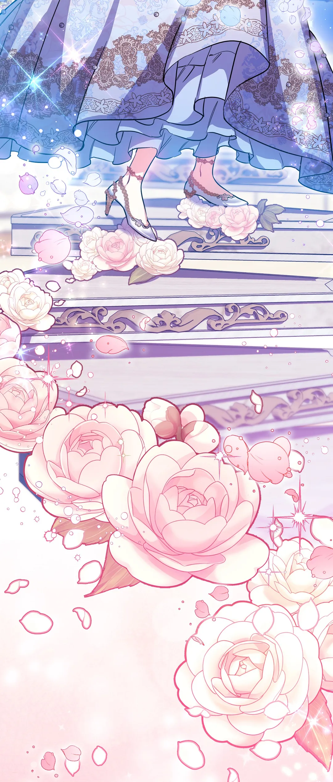 남동생이 꽃길을 강요한다