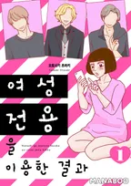 여성 전용을 이용한 결과