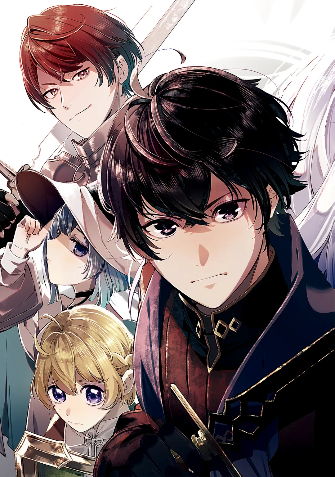 흑연의 성자 ~추방당한 회복술사는 넘치는 마력으로 어둠 마법의 궁극에 도달한다~