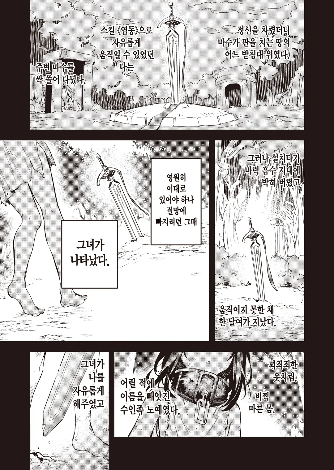 전생했더니 검이었습니다 Another Wish (코믹스)