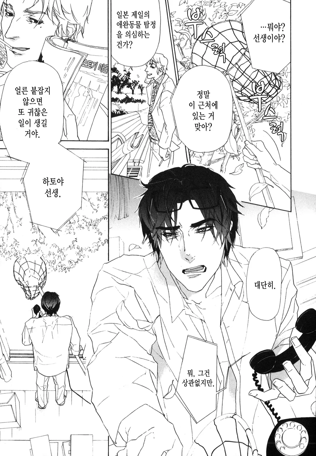 코지카 군과 비둘기 교수님